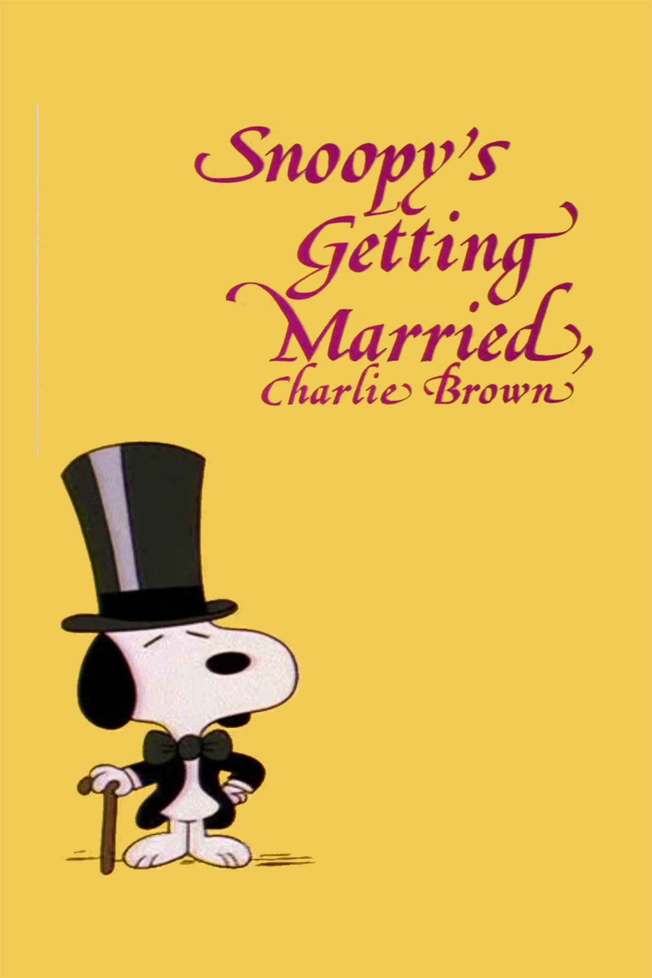 Snoopy se marie